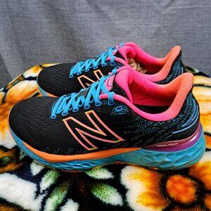 Women Size 9 New Balance Fresh Foam 880K11Black Virtual Sky